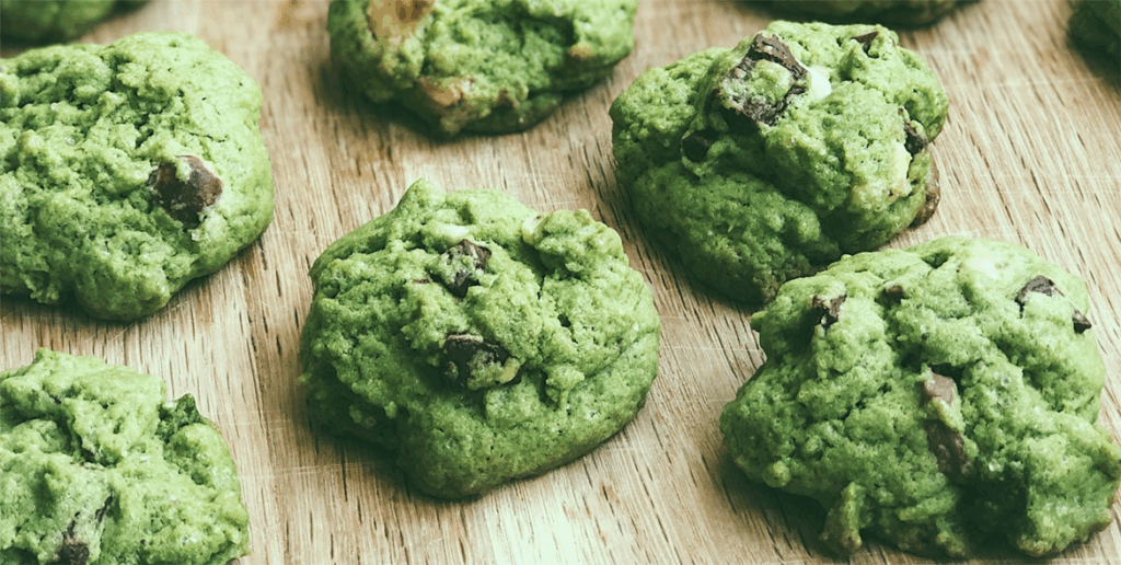 bobatein matcha protein cookies
