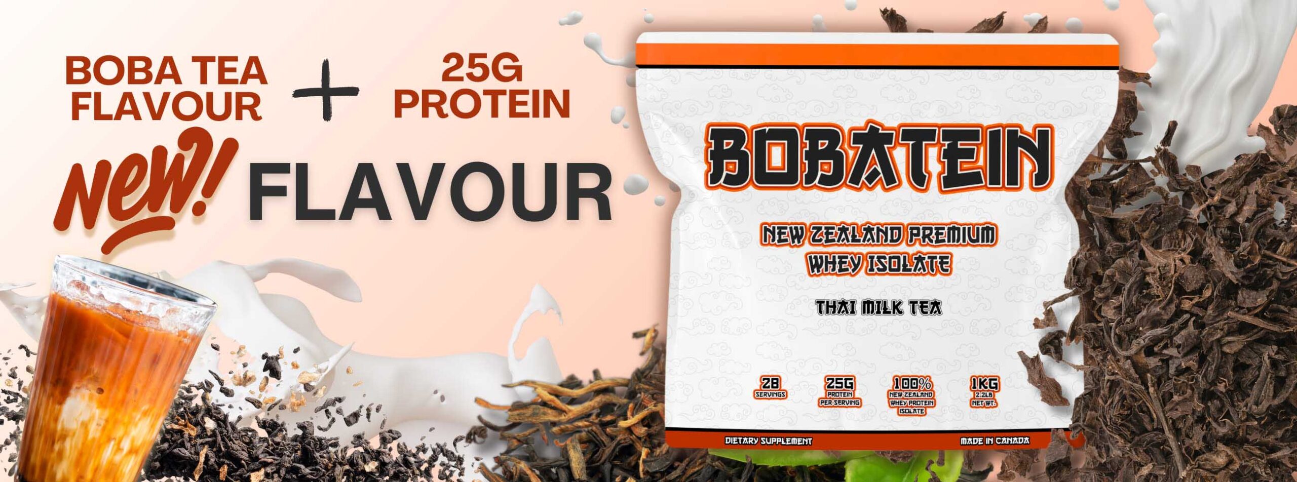 bobatein Thai Milk Tea website banner - resized