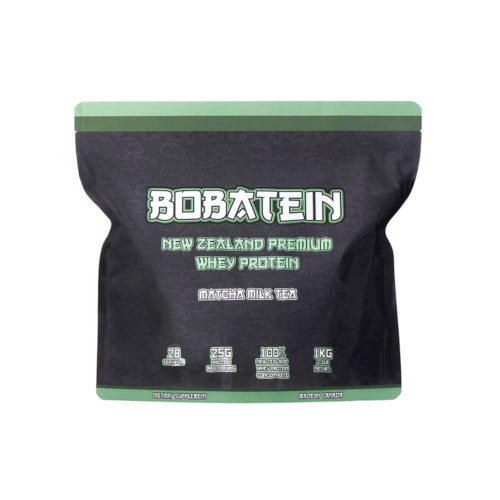 bobatein matcha milk tea front