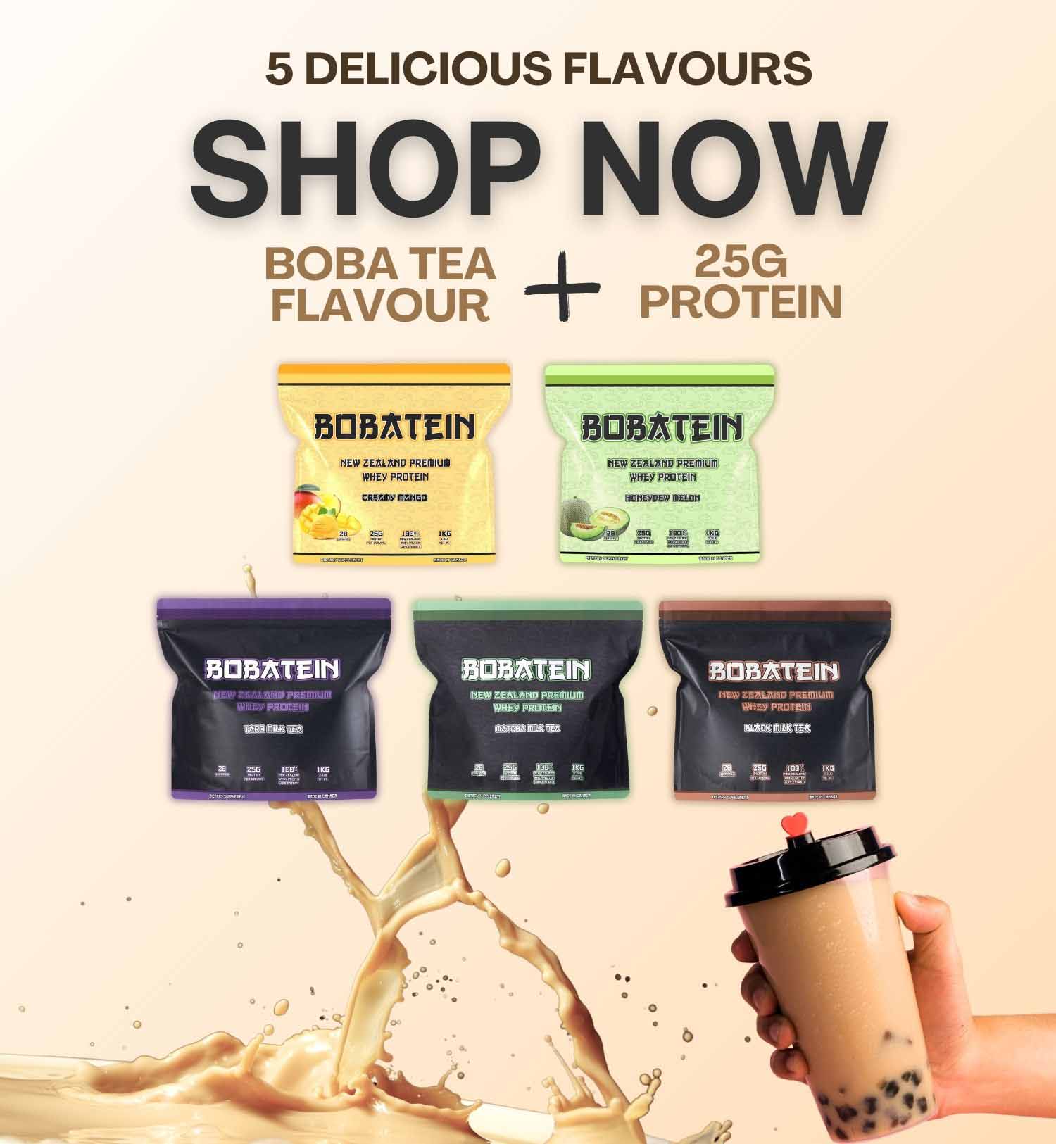 Bobatein shop now mobile banner